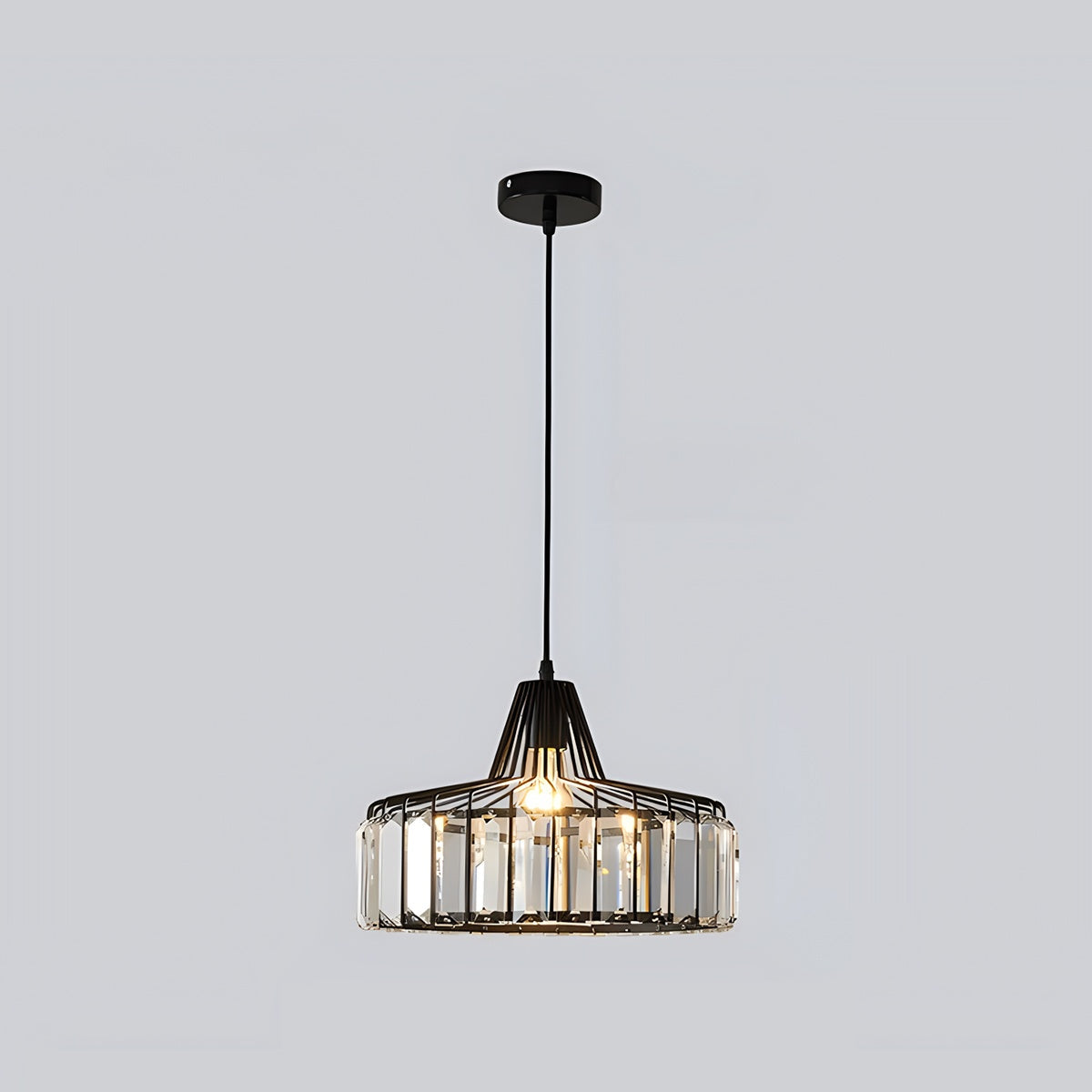 Amaya – Suspension en cristal en forme de soleil