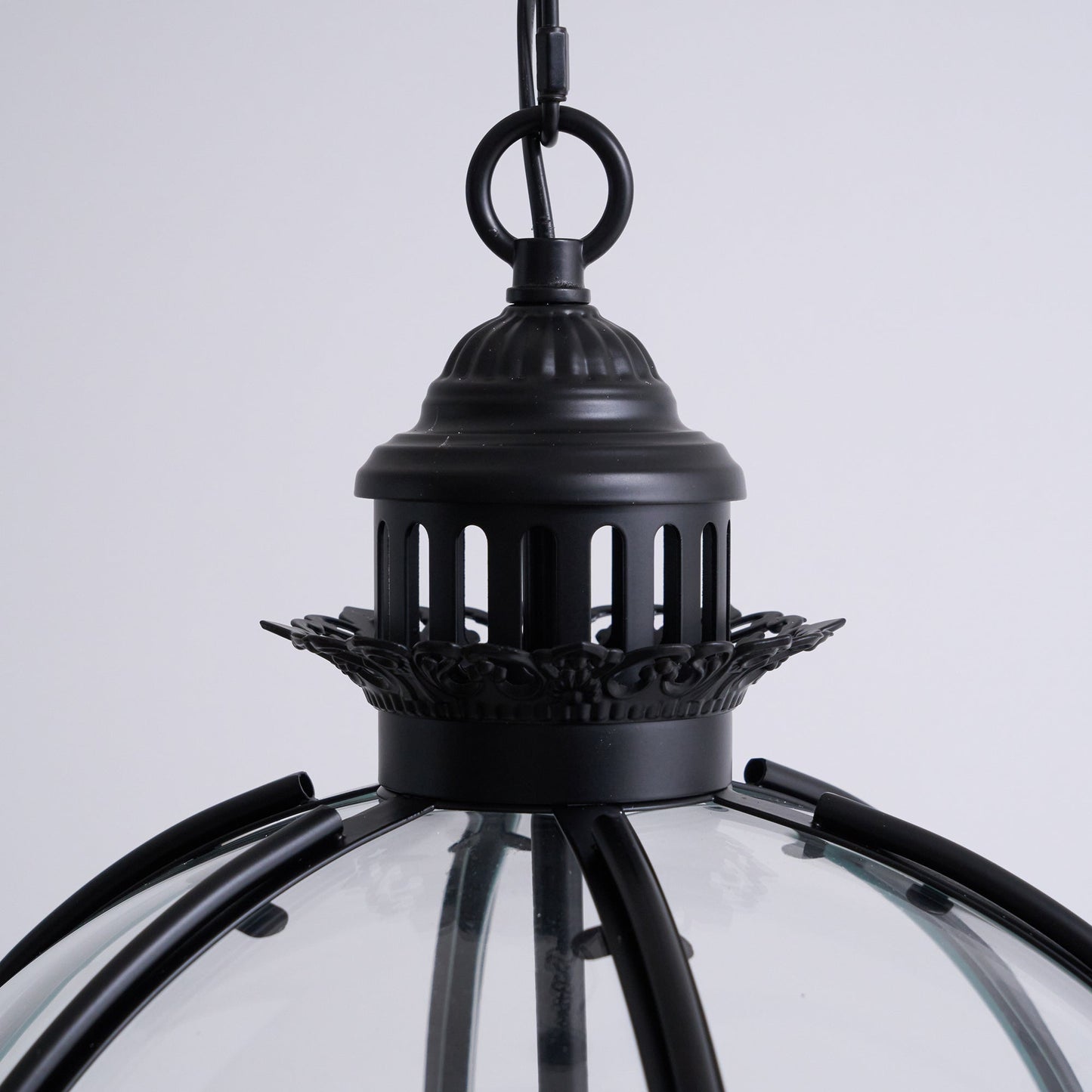 Gideon – Lustre en Verre Rond Retro