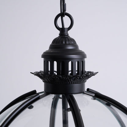 Gideon – Lustre en Verre Rond Retro