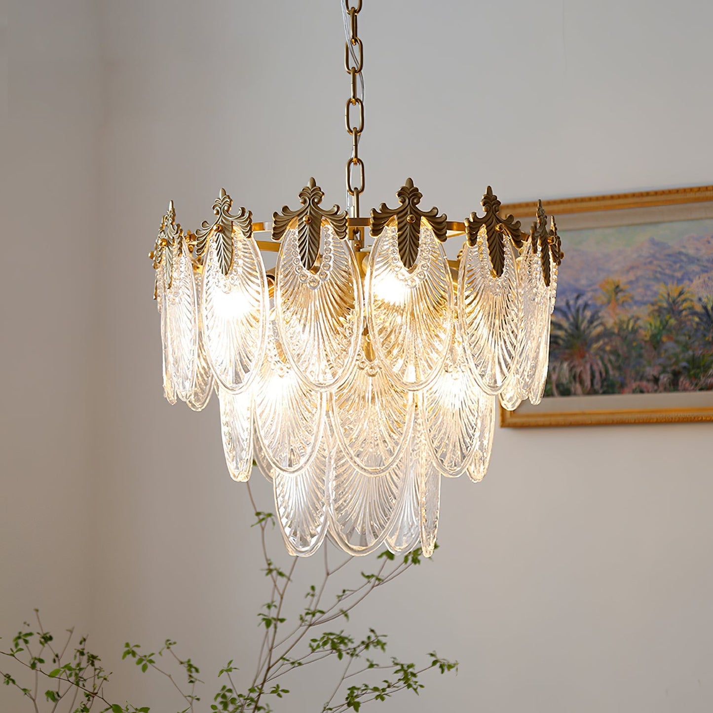 Brassil – Lustre en verre