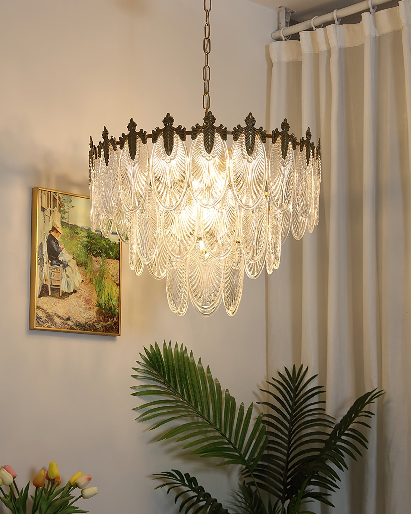 Brassil – Lustre en verre