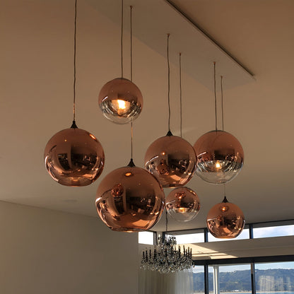 Orin – Suspension en verre ronde