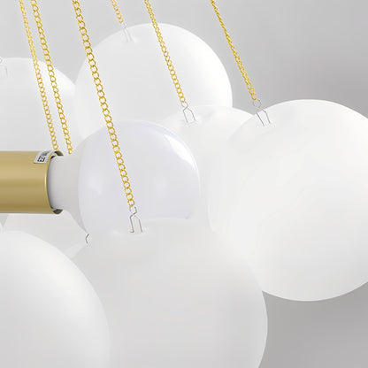Nova – Lustre Boule de Verre Nordique Décoratif