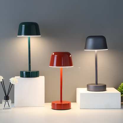 RetroStyle - Lampe de table LED sans fil colorée avec recharge USB