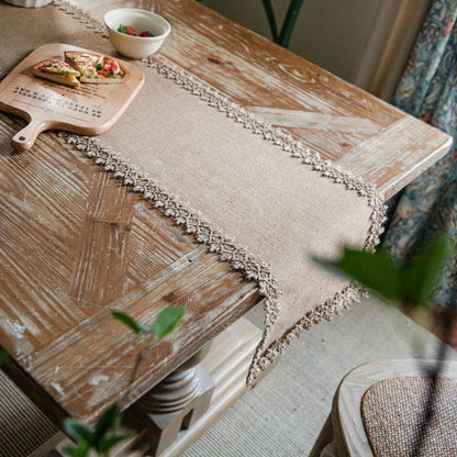 Charlotte – Chemin de table rustique