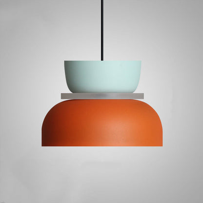 Lampe suspendue LED moderne et colorée