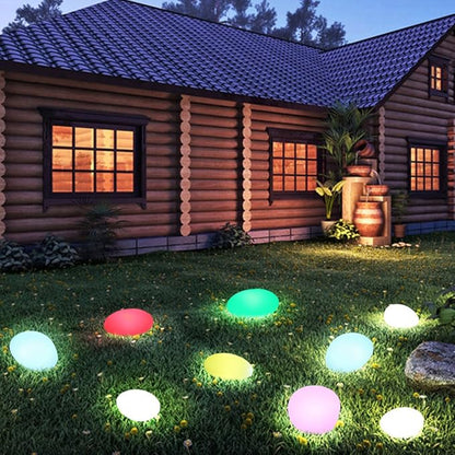 Nele – Lampe de jardin LED au design pierre