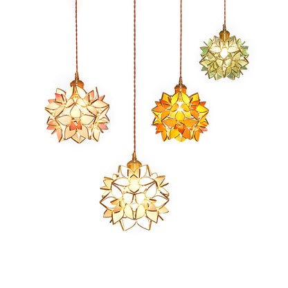Capiz – Suspension en verre