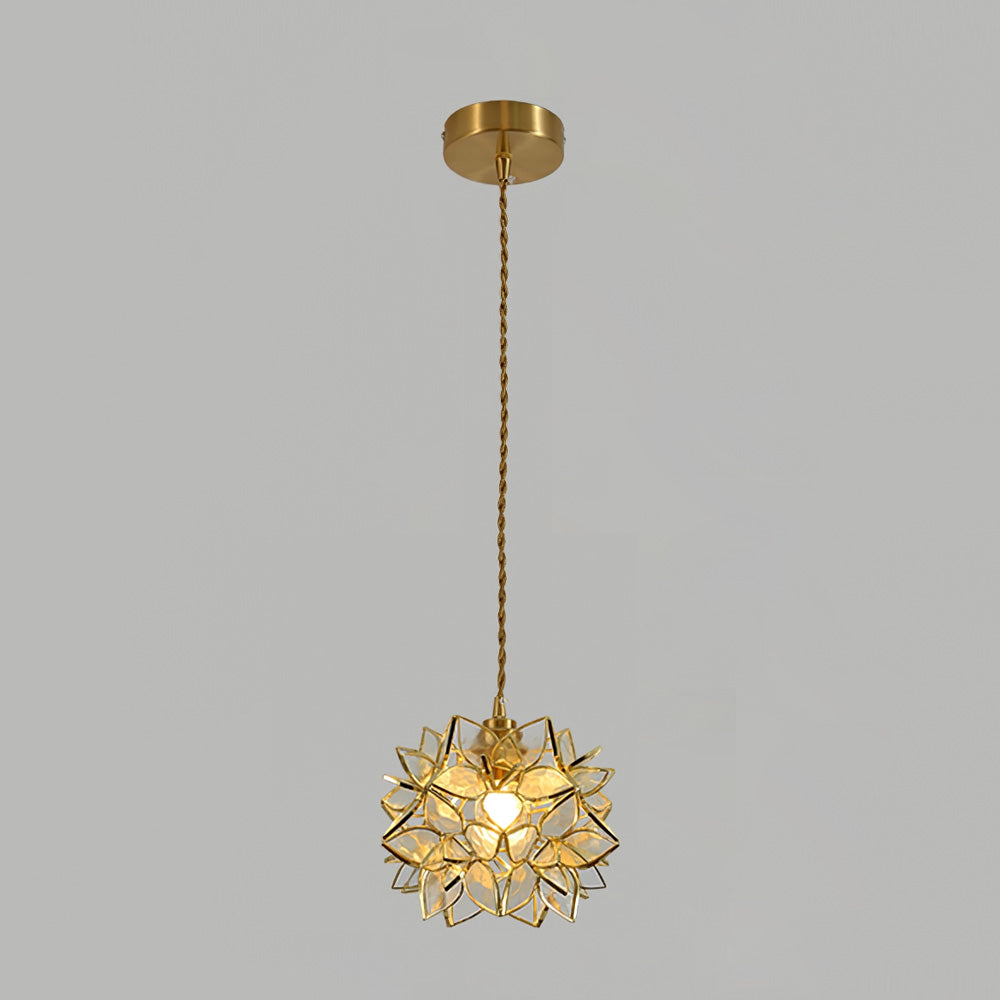 Capiz – Suspension en verre