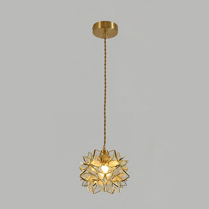 Capiz – Suspension en verre