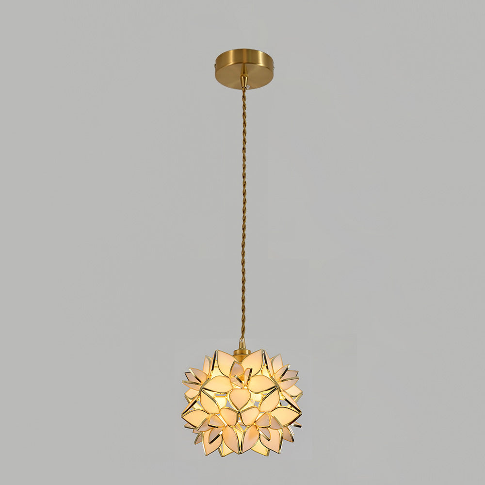 Capiz – Suspension en verre
