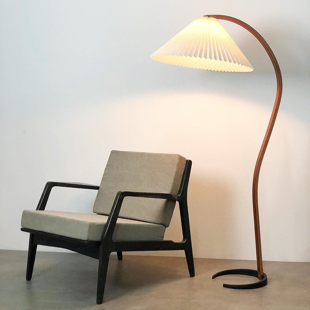 Selina – Lampe nordique sur pied style rétro