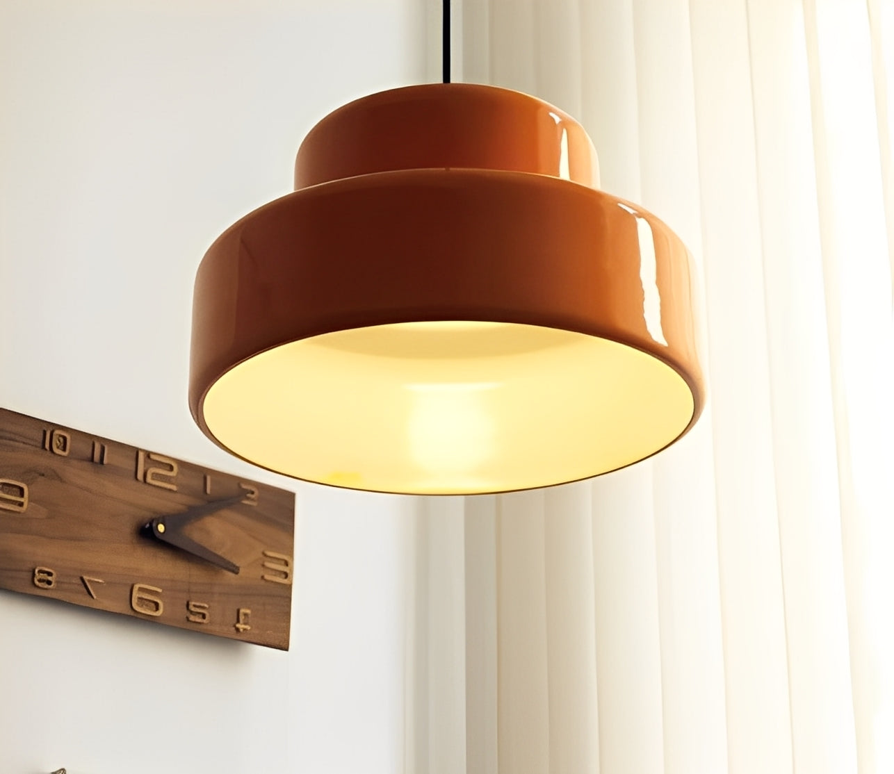 Olenya – Suspension Orange Vintage Nordique