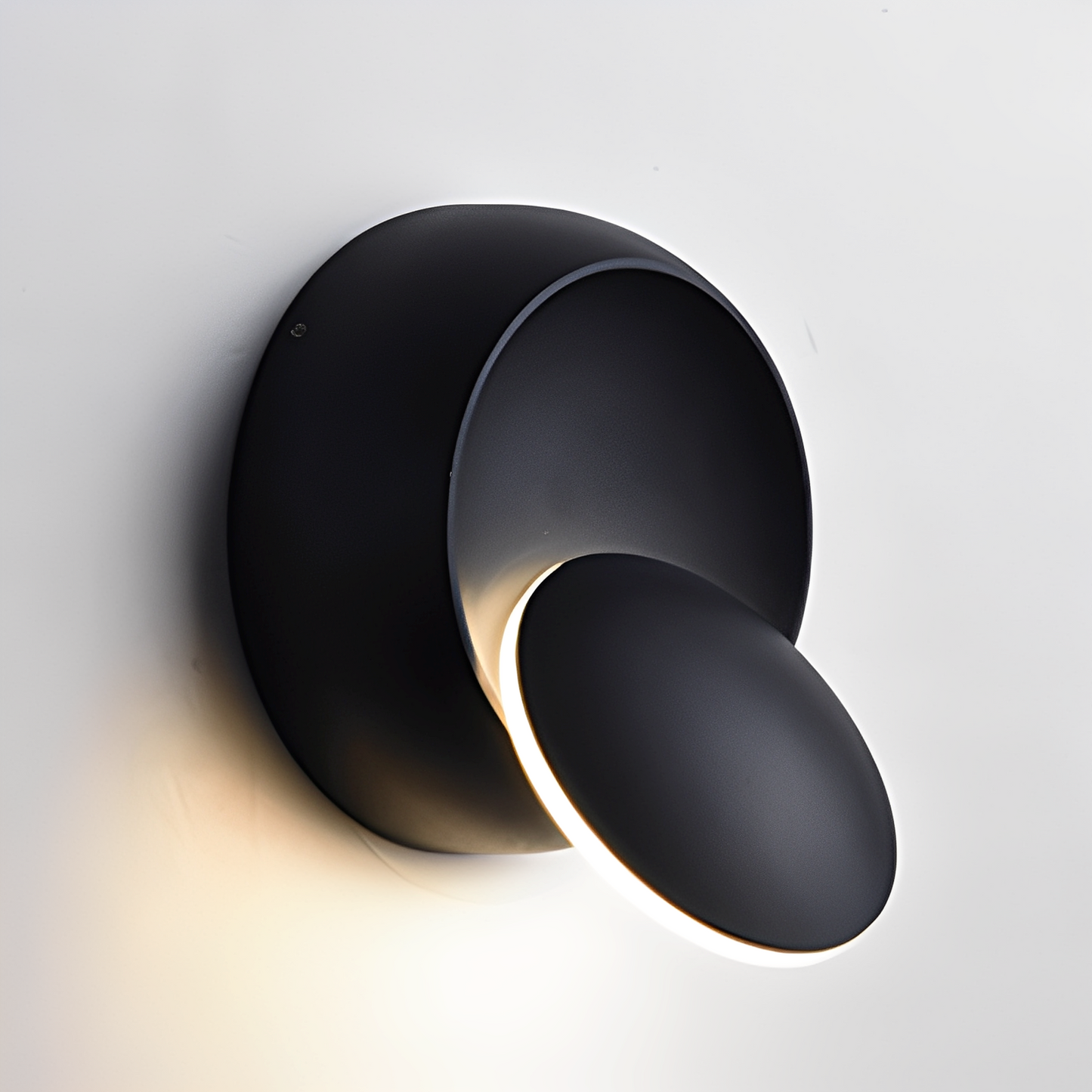 Luna – Applique Murale Éclipse Lunaire Rotative
