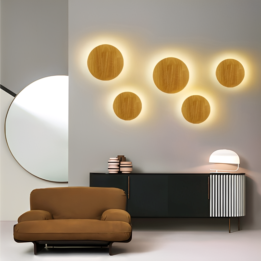 Eldon – Log Art Lampe Murale