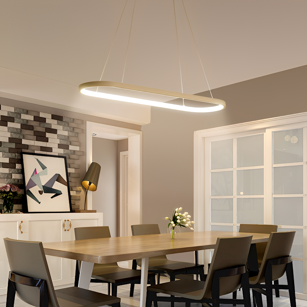 Roni – LED Acrylique & Fer Lustre