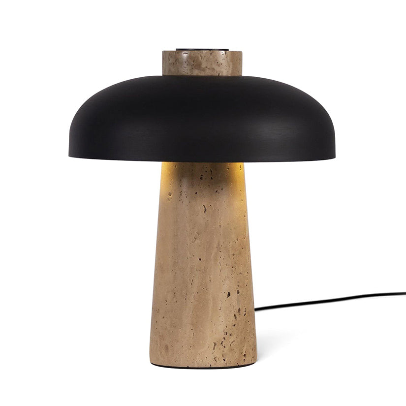 Hera – Lampe Travertin Intemporelle