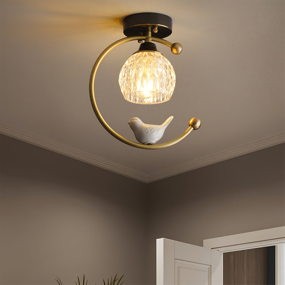 Annelie – Lampe de plafond en céramique