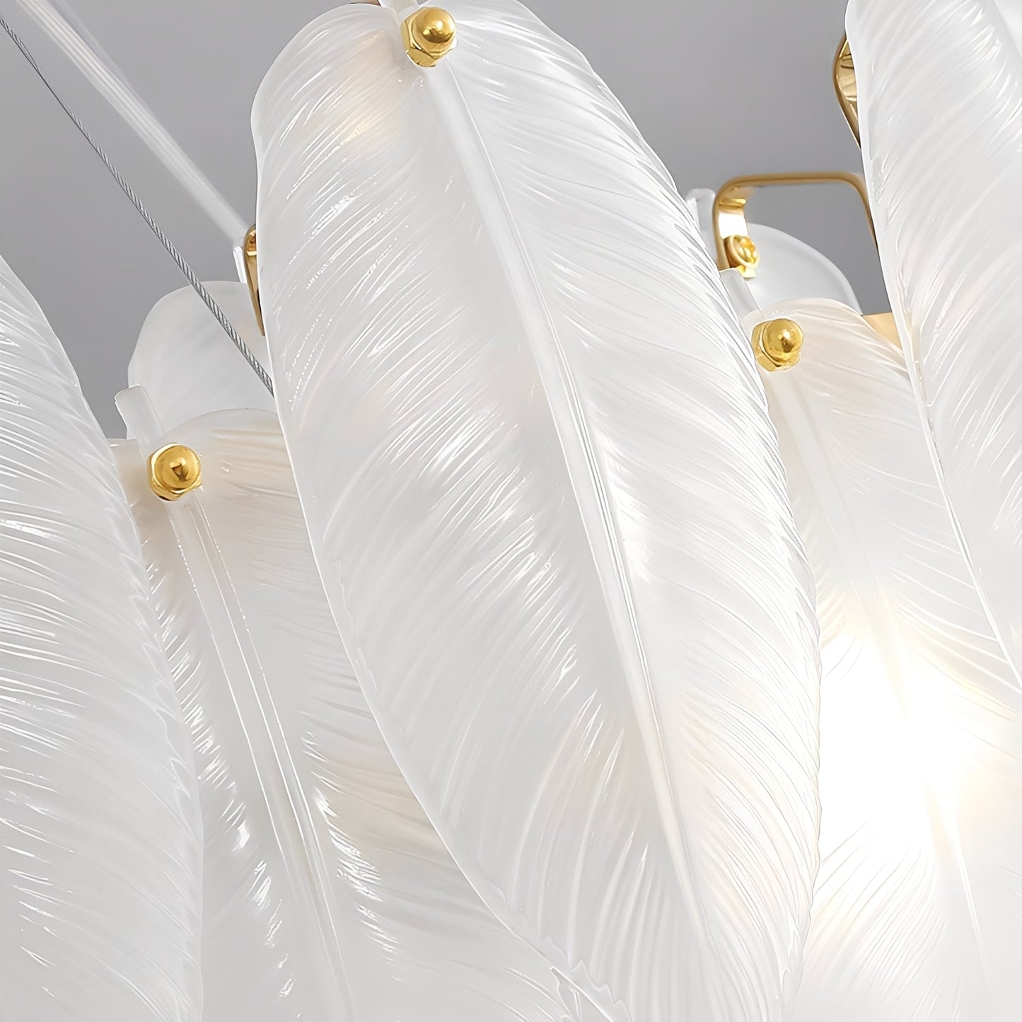Livia – Plafonnier en Verre Postmoderne