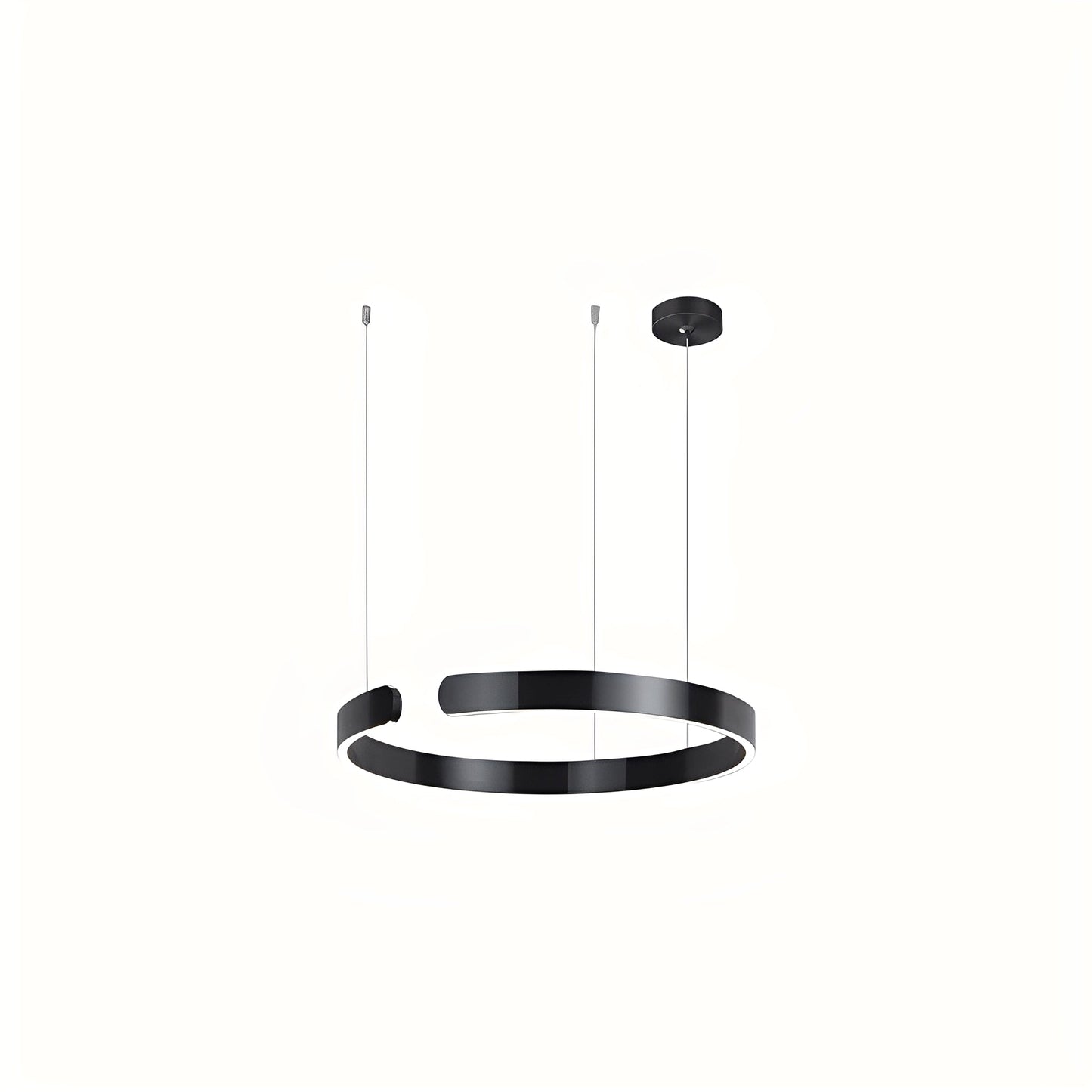 Astrid – Plafonnier en acier inoxydable or nordique