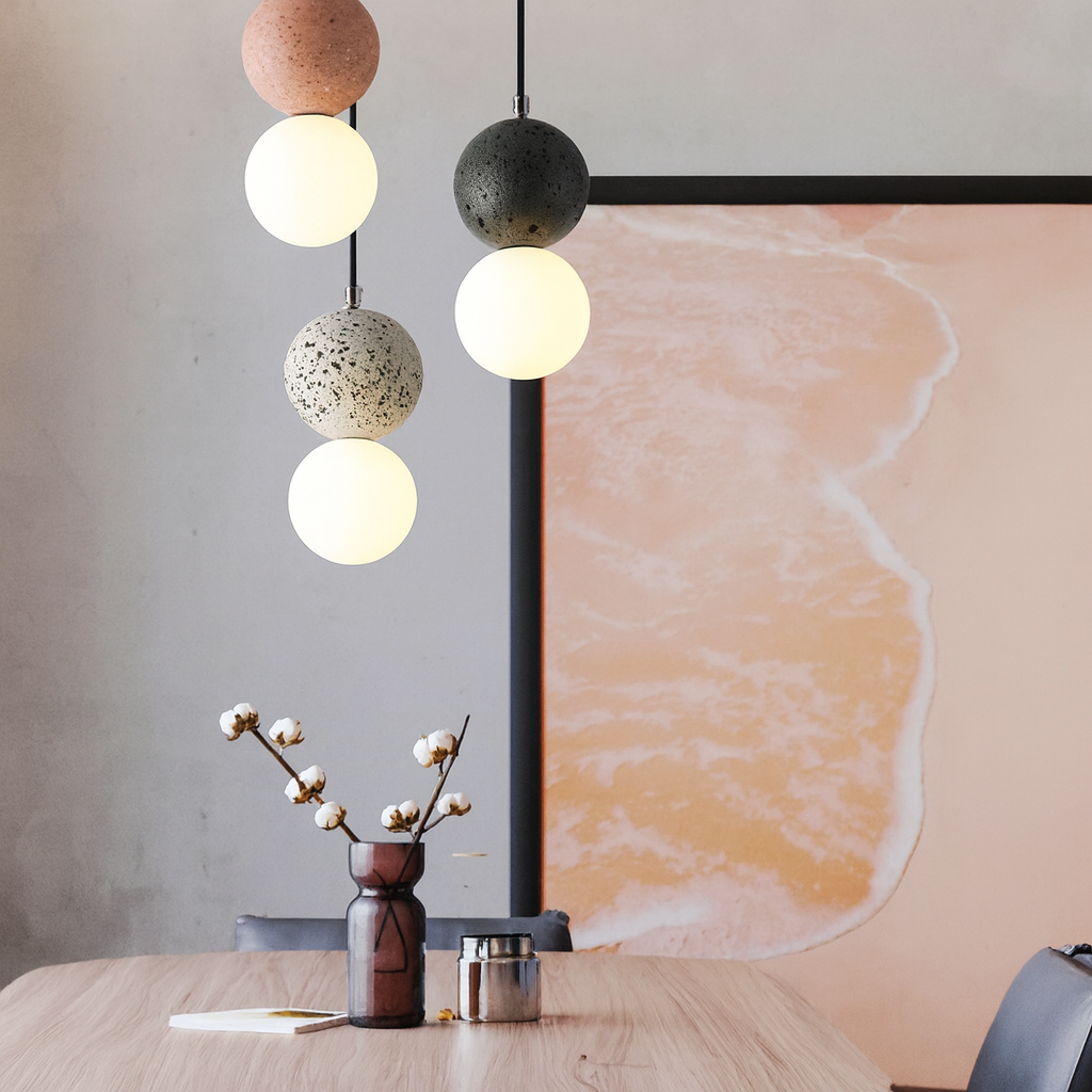 Xera – Suspension design terrazzo