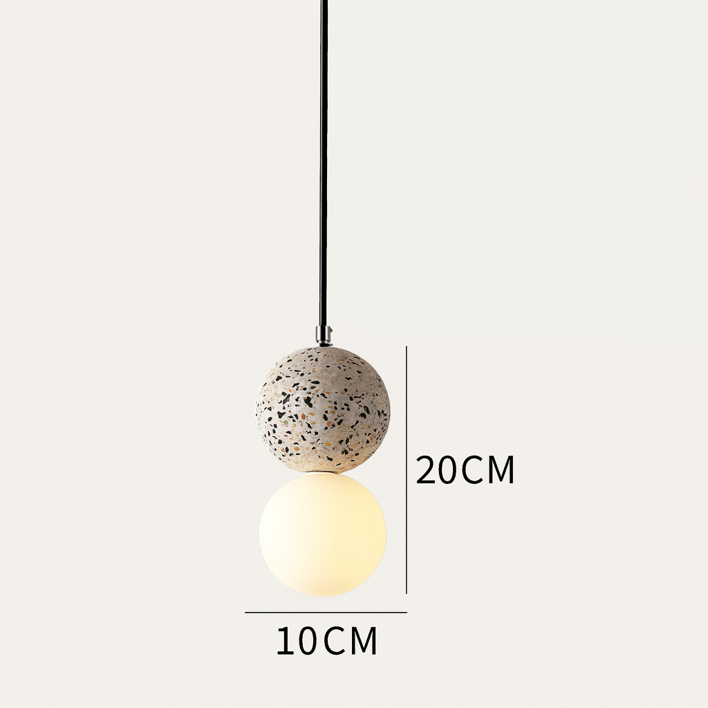 Xera – Suspension design terrazzo