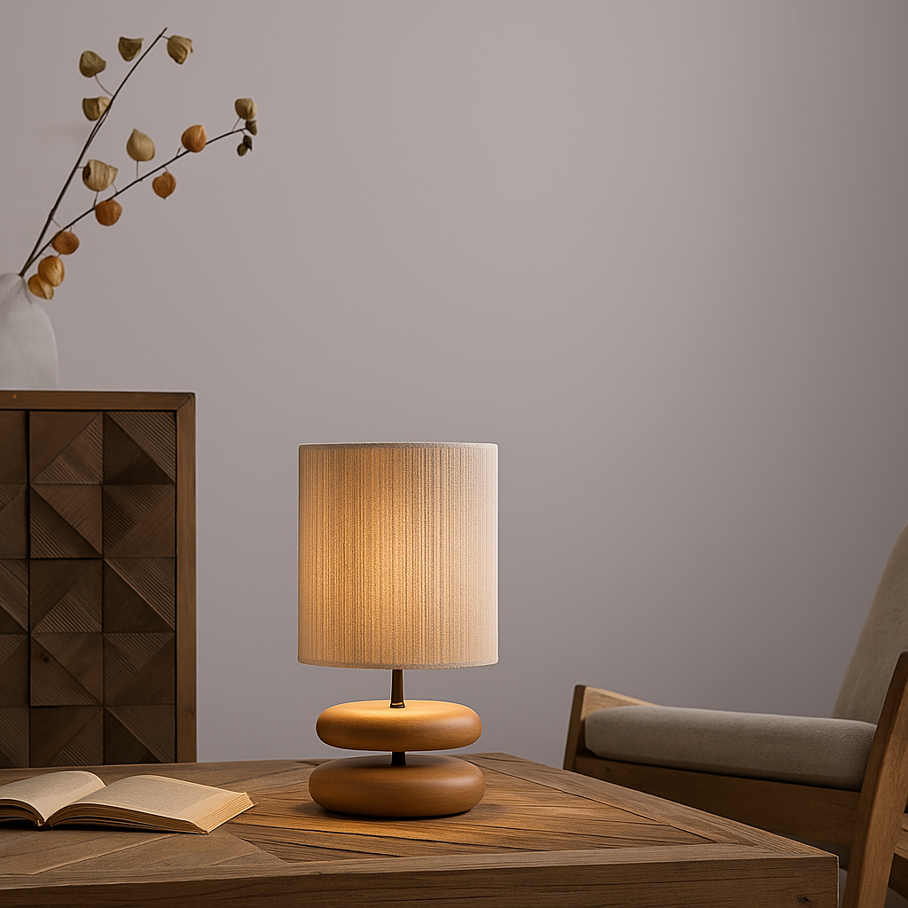 Arven – Lampe de table en bois