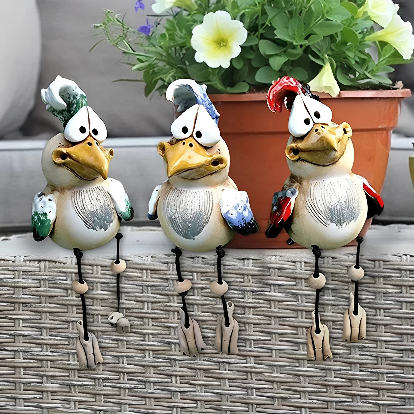 Gallina – Figure de jardin moderne poule en résine