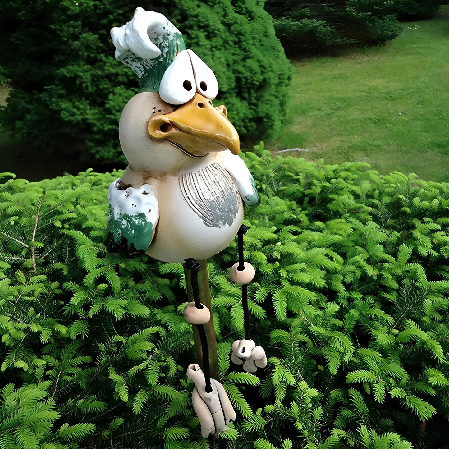 Gallina – Figure de jardin moderne poule en résine