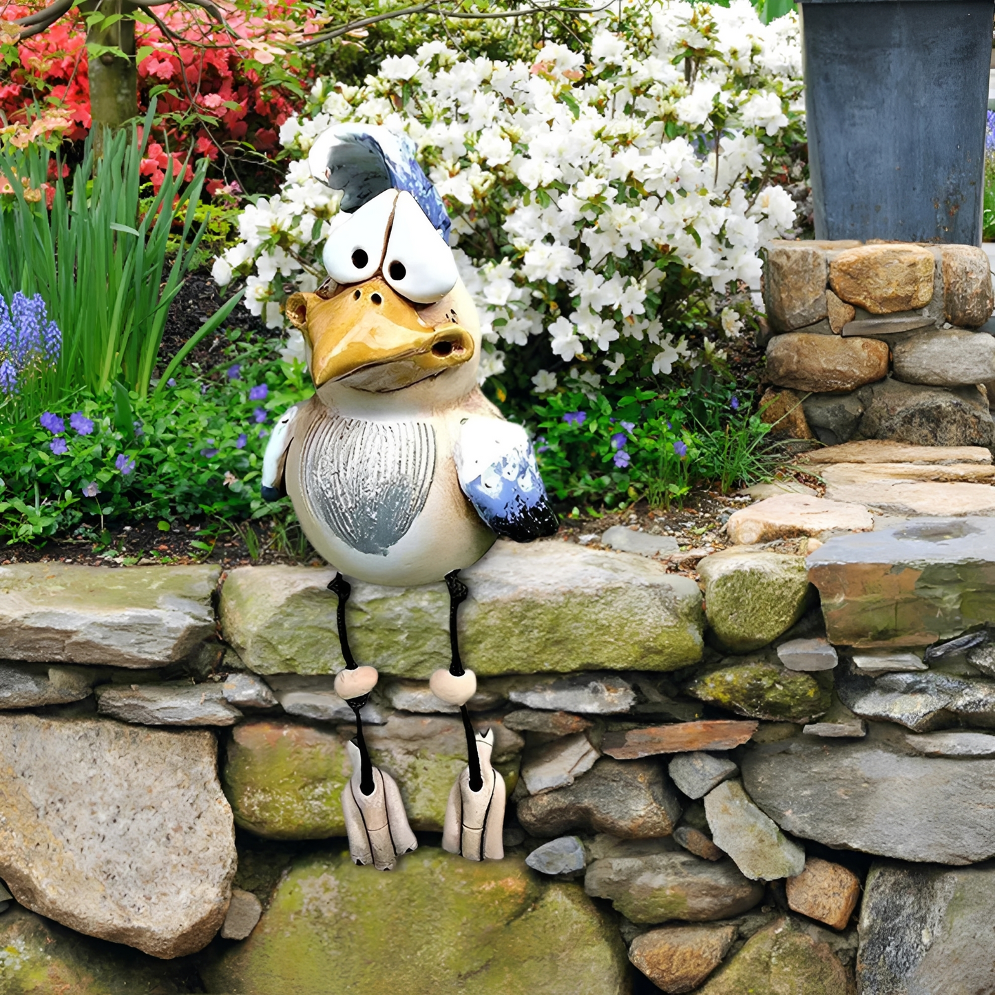 Gallina – Figure de jardin moderne poule en résine