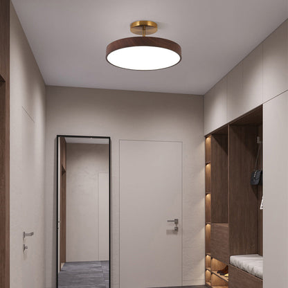 Miro – Plafonnier LED aspect bois moderne
