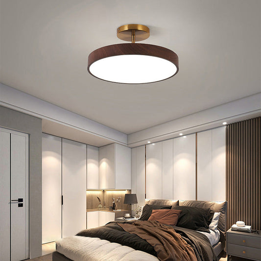 Miro – Plafonnier LED aspect bois moderne