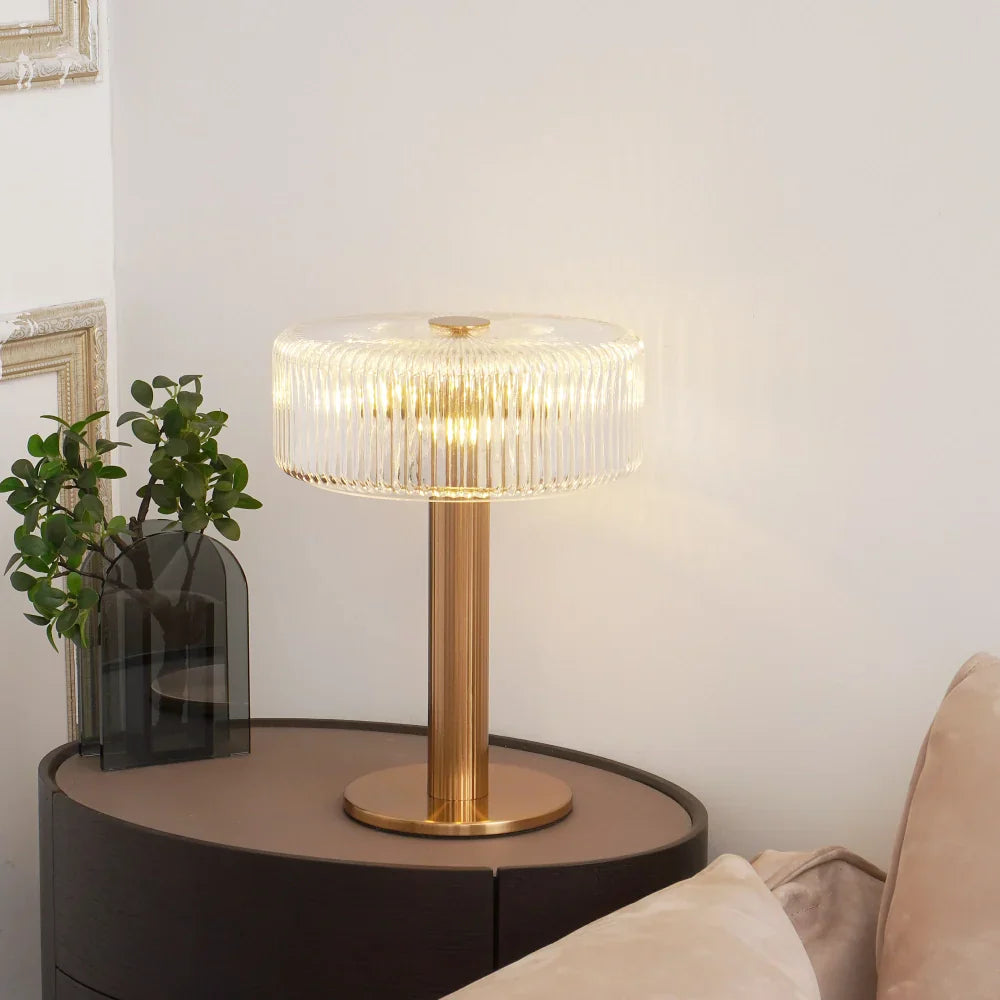 Celina – Lampe de nuit en verre