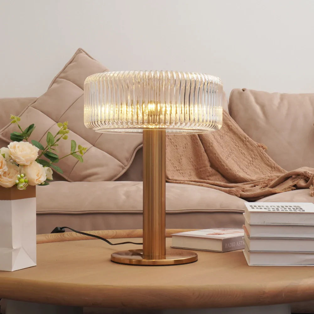 Celina – Lampe de nuit en verre