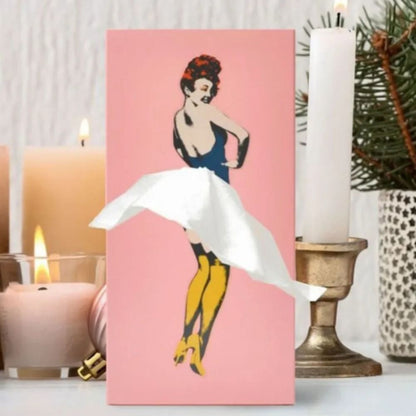 Distributeur de mouchoirs Jupe flottante – Design original et raffiné
