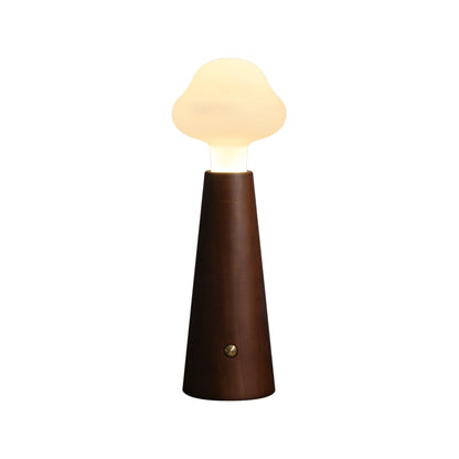 Eirik – Lampe de table en bois massif minimaliste