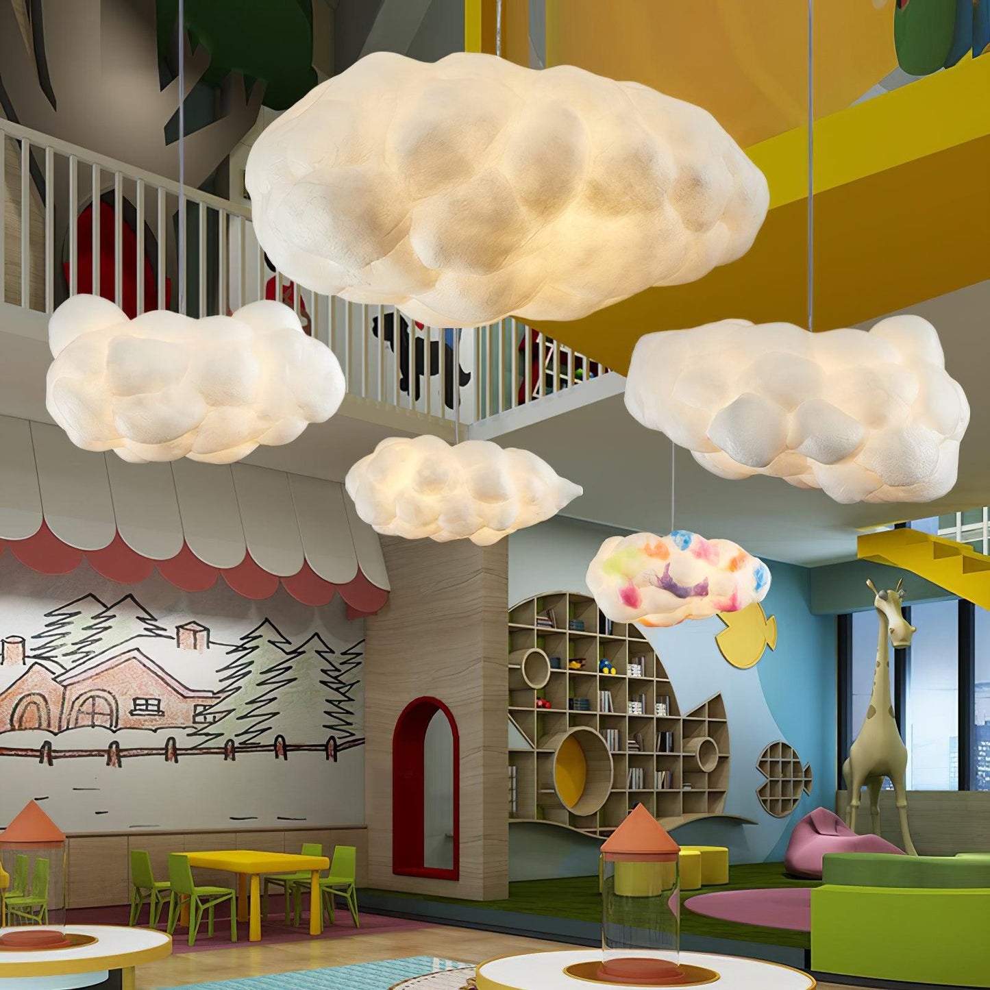 Miyu – Lampe Nuage Flottant