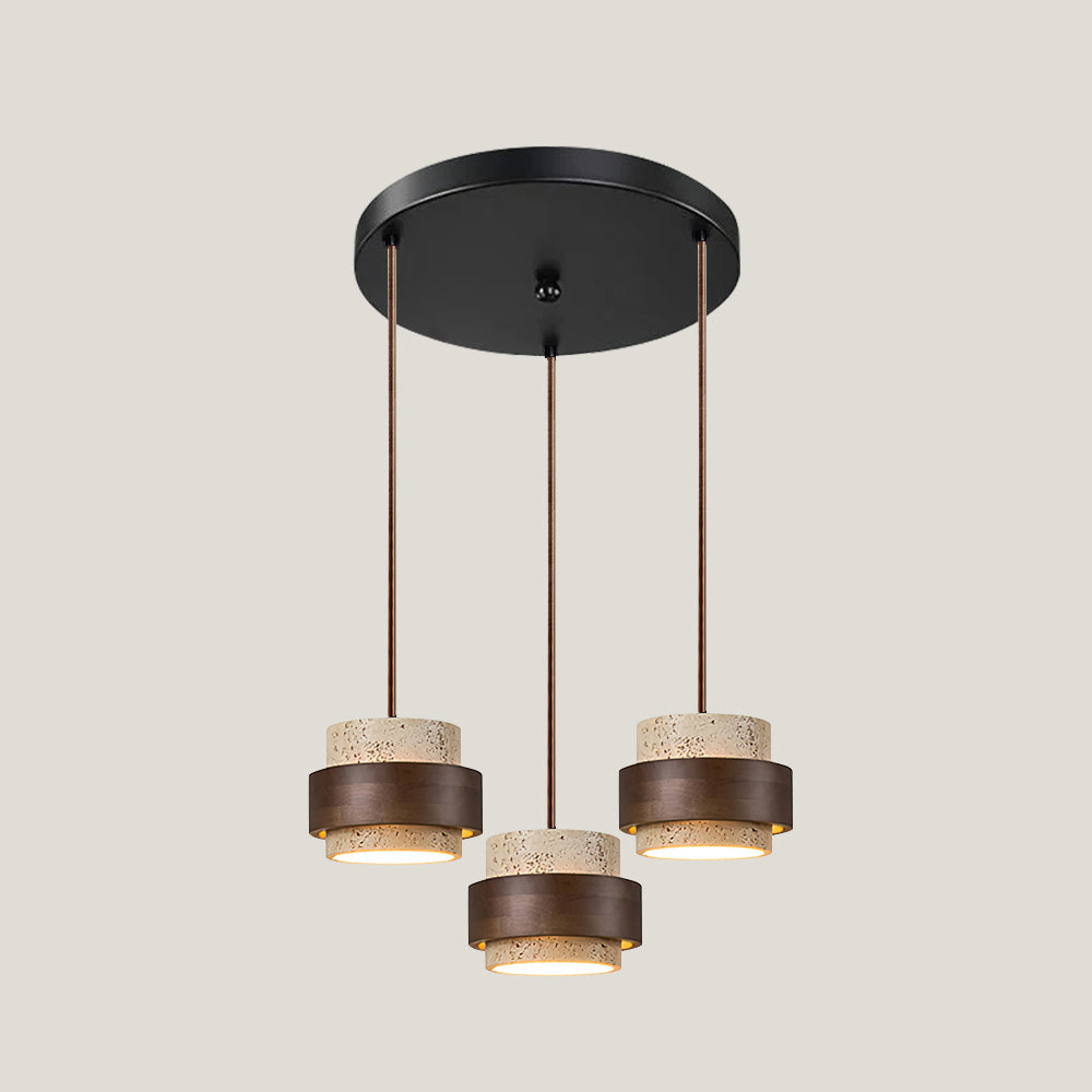 Terra – Lampe de Plafond Crème Style Rétro