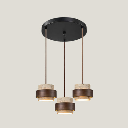 Terra – Lampe de Plafond Crème Style Rétro