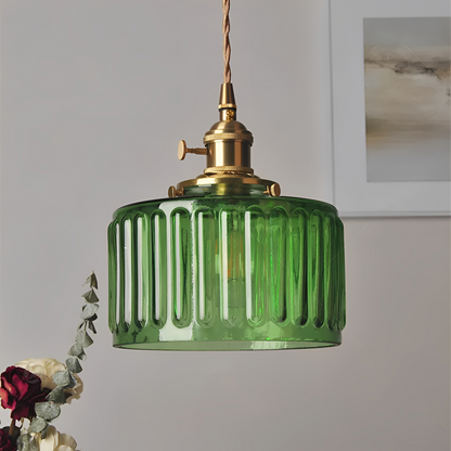 Miriam – Lustre créatif en laiton et verre