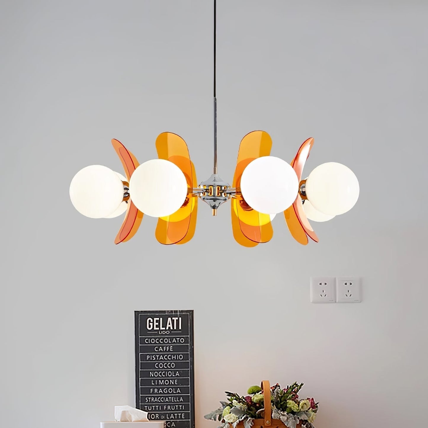 Livara – Lustre en verre coloré