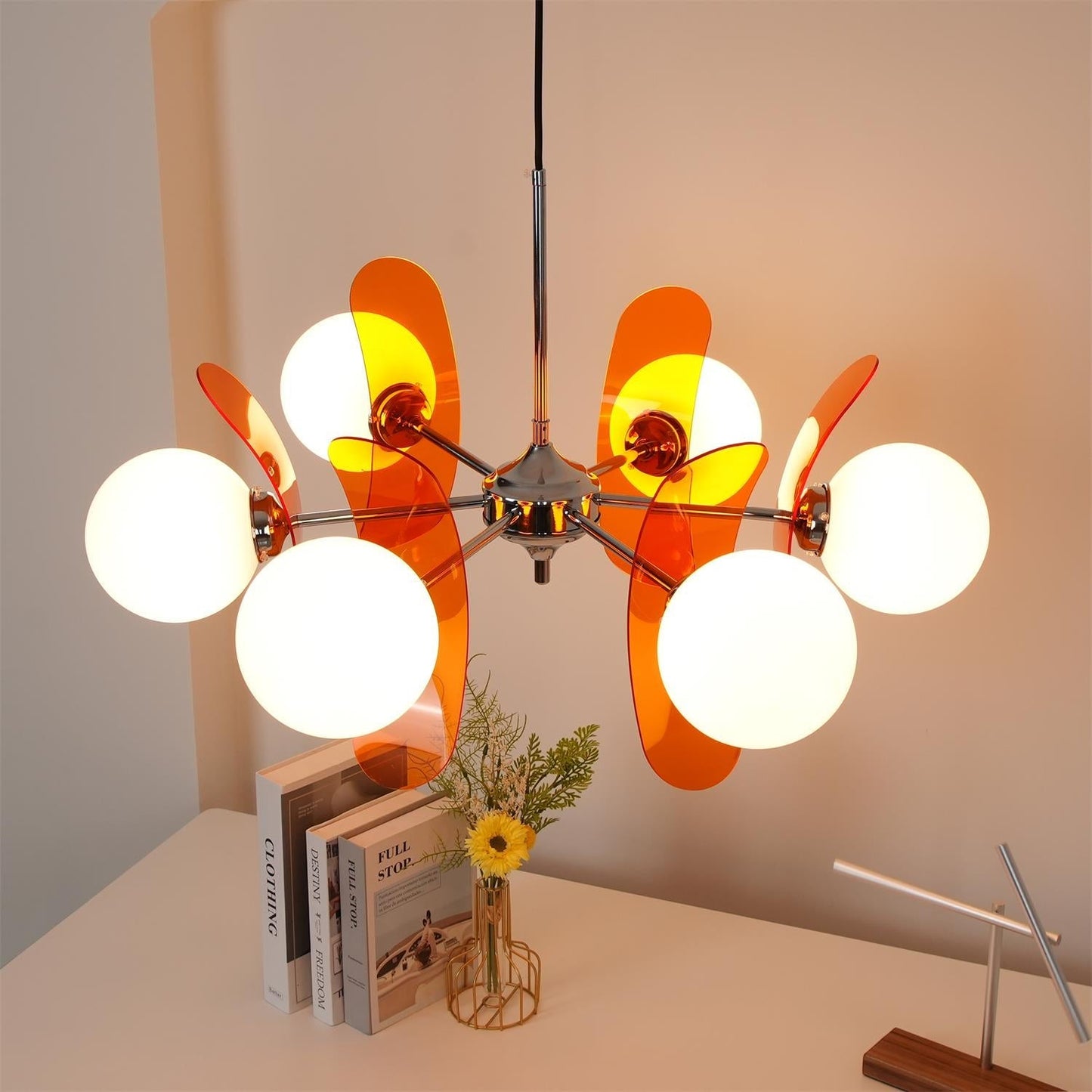 Livara – Lustre en verre coloré