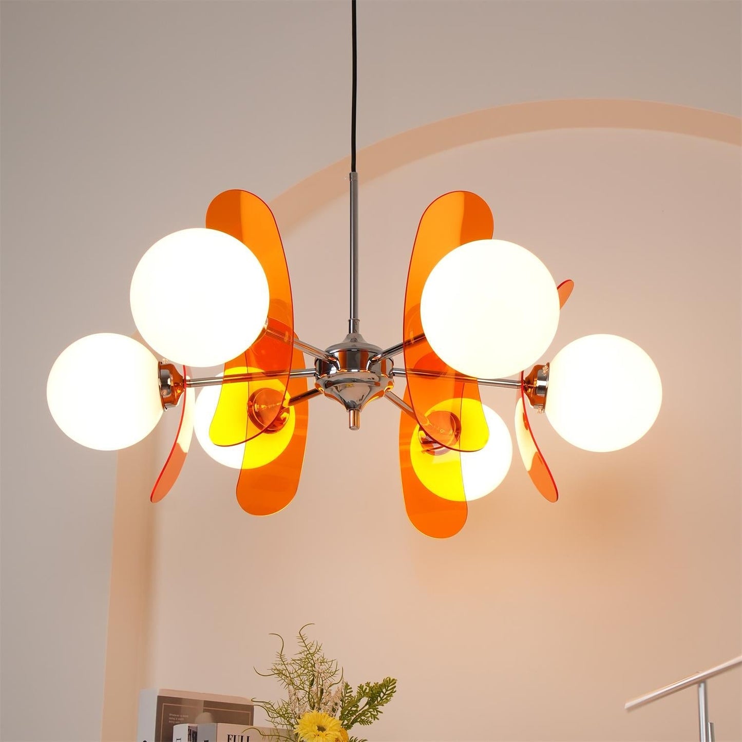 Livara – Lustre en verre coloré