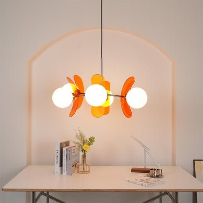 Livara – Lustre en verre coloré