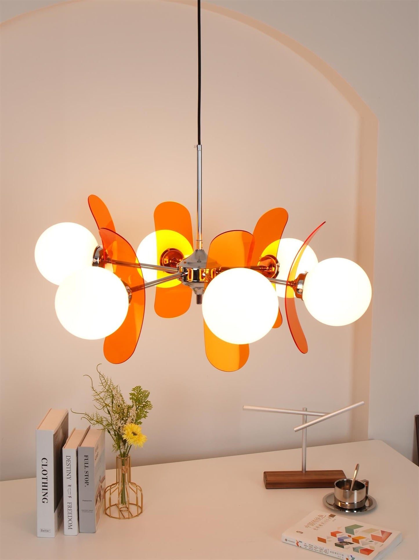 Livara – Lustre en verre coloré