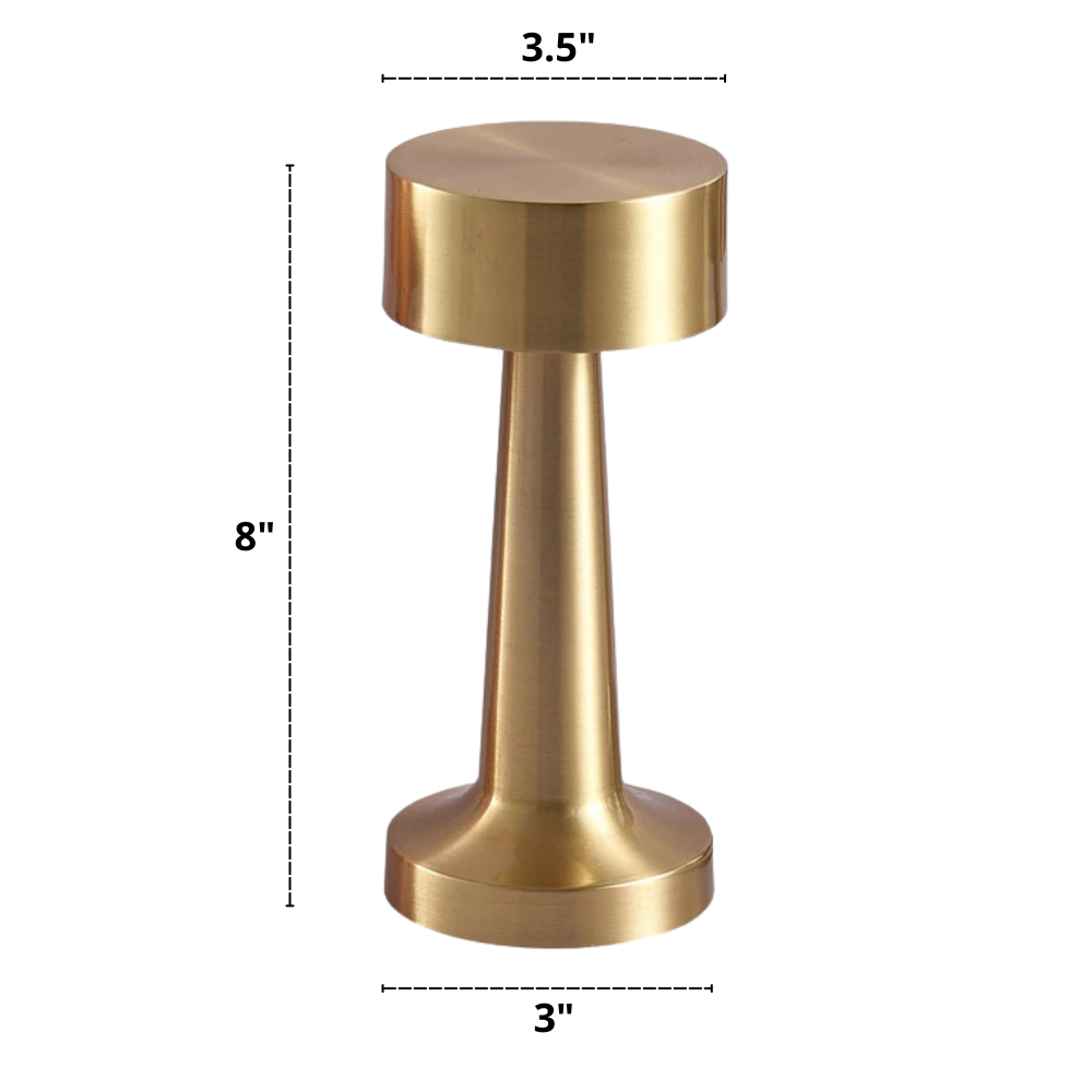 Ayura - Lampe de table LED moderne en forme d'haltère