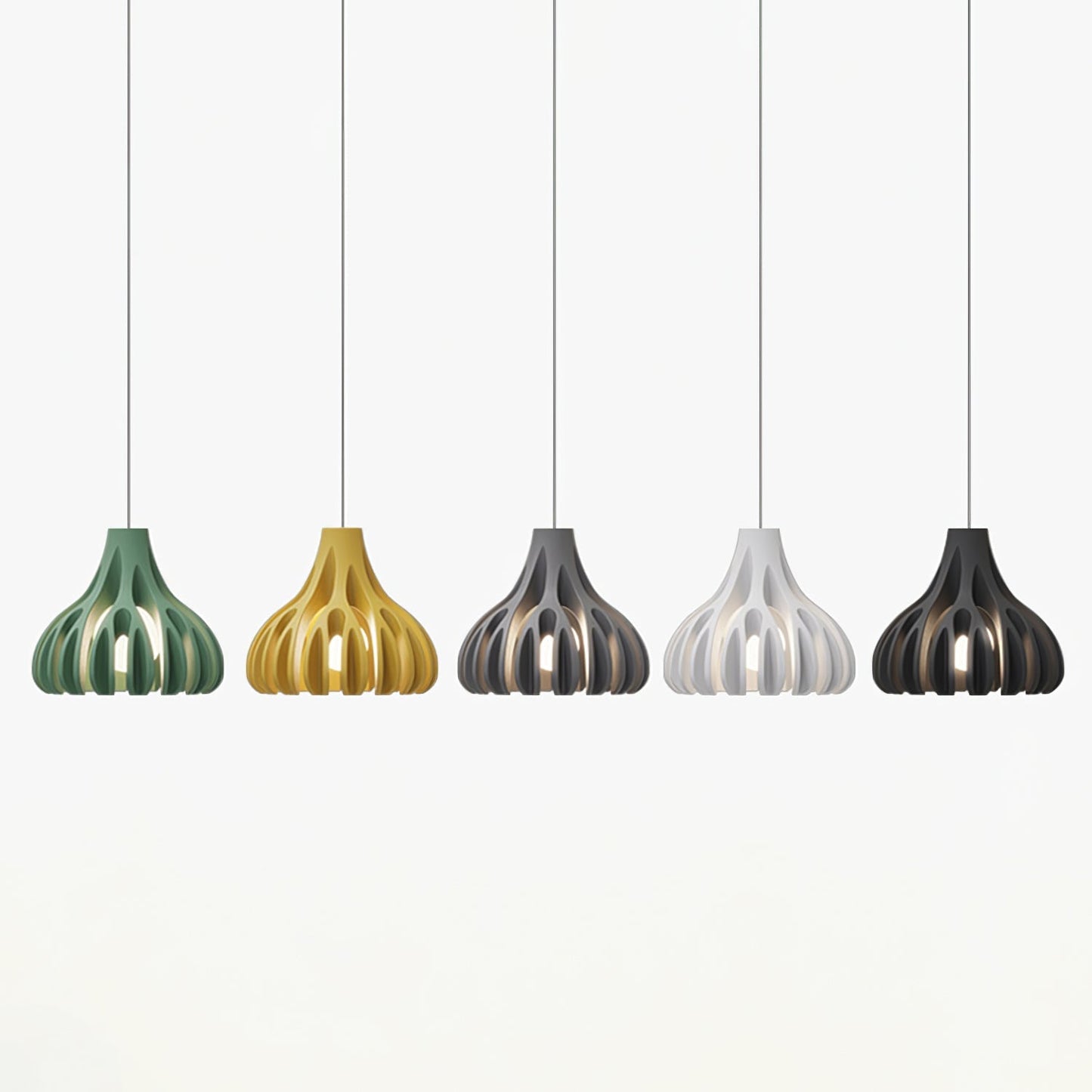 Coral – Suspension en résine
