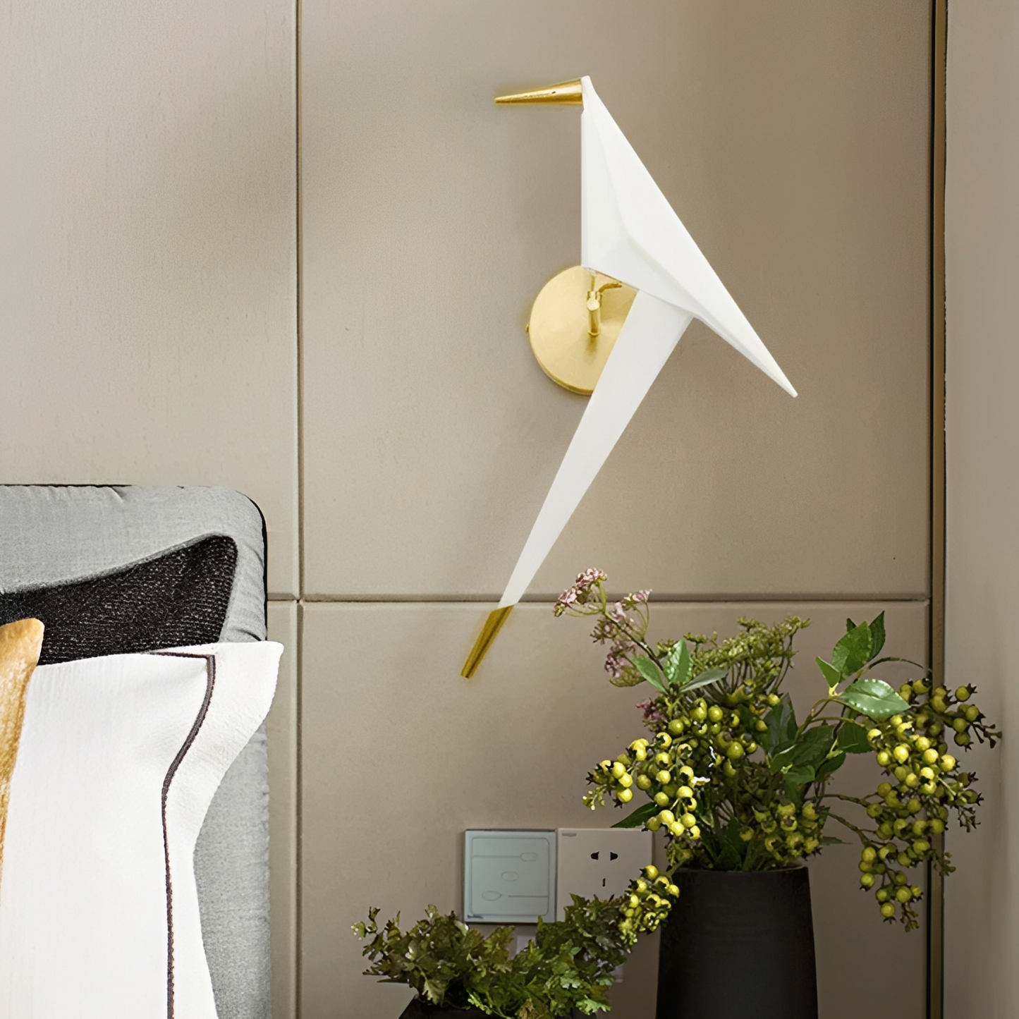 Tiro – Applique Murale Oiseau Origami