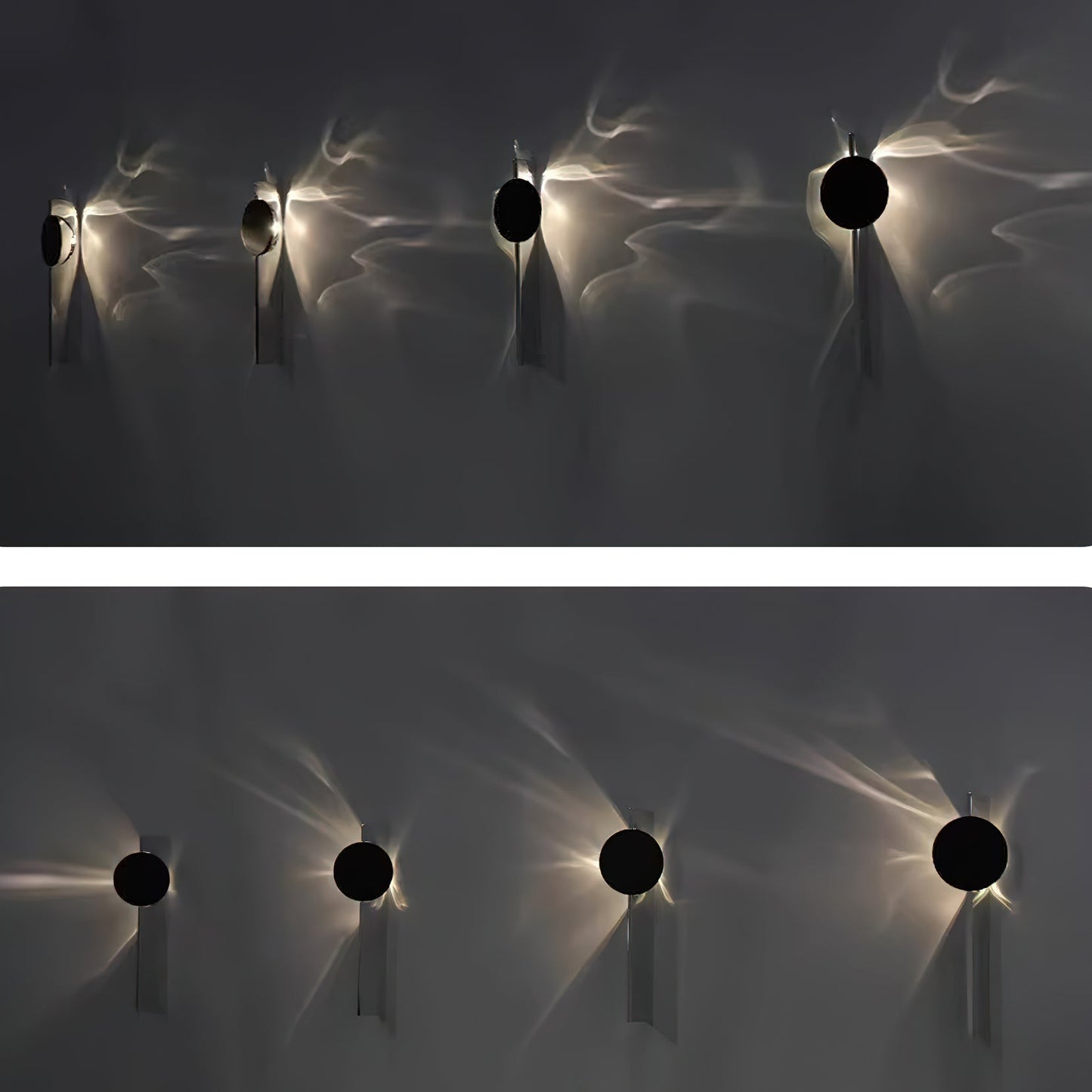 Domesi – Lampe murale avec projection de lumière