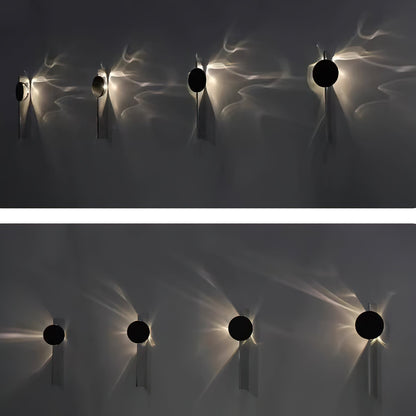 Domesi – Lampe murale avec projection de lumière
